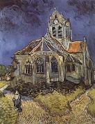 Vincent Van Gogh The Church at Auvers-sur-Oise (mk09) oil painting
